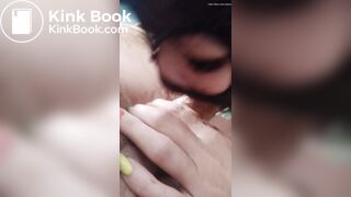 Sucking dirty cock and chewing shit