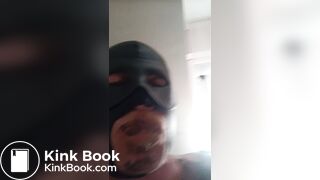 Sucking dirty cock and chewing shit