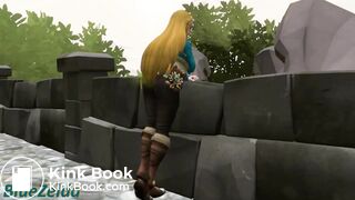 SFM Princess Zelda Farting Compilation - Reupload
