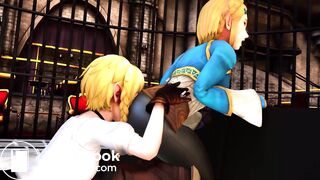 SFM Princess Zelda Farting Compilation - Reupload