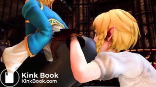 SFM Princess Zelda Farting Compilation - Reupload