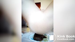 poop with piss for me to sit