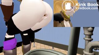 Team RWBY Bathroom Break