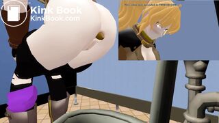 Team RWBY Bathroom Break