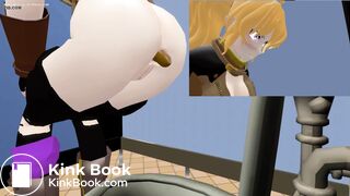 Team RWBY Bathroom Break