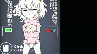 anime girl has diarrhea in diaper