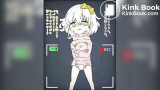 anime girl has diarrhea in diaper