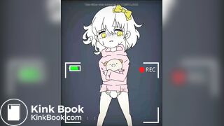 anime girl has diarrhea in diaper