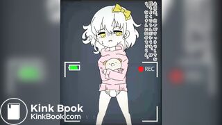 anime girl has diarrhea in diaper