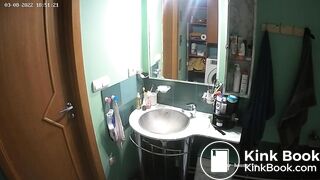 Woman pooping in Toilet 233