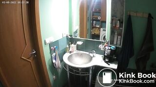 Woman pooping in Toilet 233
