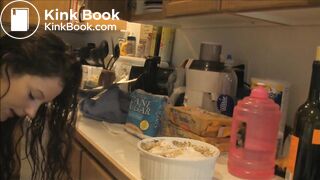 Goddess makes shit-filled cookie sandwiches for you