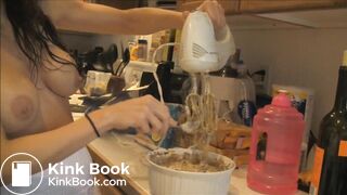 Goddess makes shit-filled cookie sandwiches for you