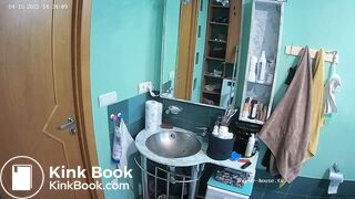 Woman pooping in Toilet 229