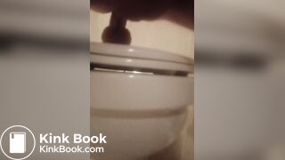 Shit dildo pulled out of my ass Part 4