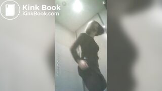 Leather Skirt Woman plops