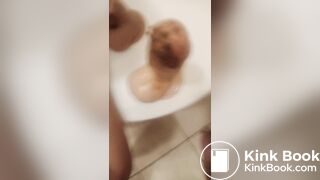 Shit dildo pulled out of my ass Part 3