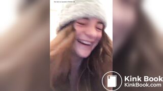 Girl massive wet fart