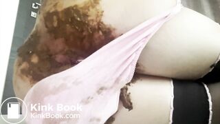 Another monster panty poop from queen of russia