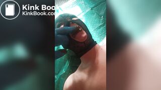 He shoves her shit in SCAT_PARA's mouth