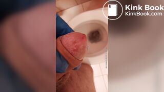 Smegma cock prepared for the submissive bitch SCAT_ PAR