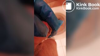 Smegma cock prepared for the submissive bitch SCAT_ PAR