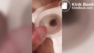 Smegma cock prepared for the submissive bitch SCAT_ PAR