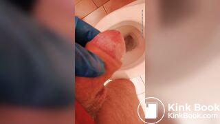 Smegma cock prepared for the submissive bitch SCAT_ PAR