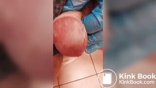 Smegma cock prepared for the submissive bitch SCAT_ PAR - video 2