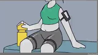 Diarrhea explode in short animation
