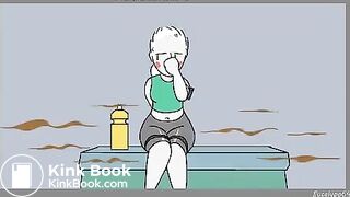 Diarrhea explode in short animation