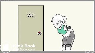 Diarrhea explode in short animation