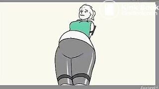 Diarrhea explode in short animation