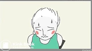 Diarrhea explode in short animation