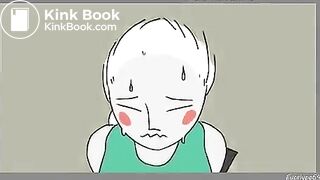 Diarrhea explode in short animation