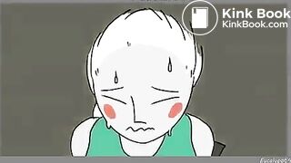 Diarrhea explode in short animation