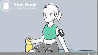 Diarrhea explode in short animation