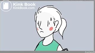 Diarrhea explode in short animation