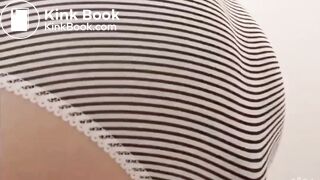 Cute Girl making a mess in her Pants