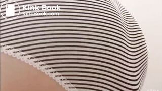 Cute Girl making a mess in her Pants