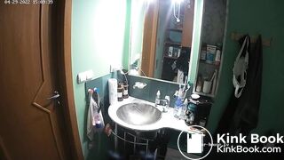 Woman pooping in Toilet 230