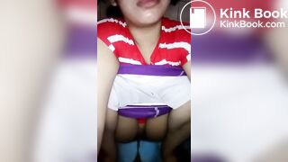 cewk rekam boker