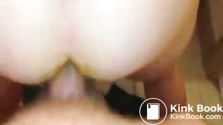 Lady gets nailed in her dirty butt