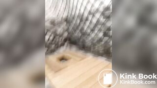 Lucky toilet slave eat Chinese slut shit 4