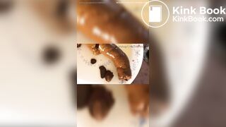 Cute teen shits massive log 2