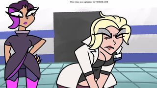 (Animation) Woman Has an Accident