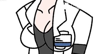 (Animation) Woman Has an Accident