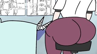 (Animation) Woman Has an Accident