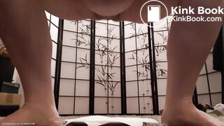 Morning strip and poo