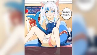 Anime Streamer pooping and pissing her Diaper on stream